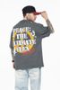 FG®️| ÁO THUN CỔ TRÒN NGẮN TAY IN HÌNH CÁCH ĐIỆU PEACE OVERSIZE FG F559