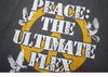 FG®️| ÁO THUN CỔ TRÒN NGẮN TAY IN HÌNH CÁCH ĐIỆU PEACE OVERSIZE FG F559