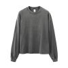 INF®️| ÁO THUN DÀI TAY DÁNG RỘNG WASH UNISEX INF 3356