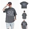 FG®️| ÁO THUN CỔ TRÒN NGẮN TAY IN HÌNH CÁCH ĐIỆU ĐÍNH ĐÁ OVERSIZE FG F563