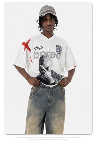 FG®️| ÁO THUN CỔ TRÒN NGẮN TAY IN HÌNH THỂ THAO OVERSIZE FG F394