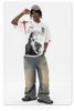 FG®️| ÁO THUN CỔ TRÒN NGẮN TAY IN HÌNH THỂ THAO OVERSIZE FG F394