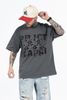 FG®️| ÁO THUN CỔ TRÒN NGẮN TAY IN HÌNH CÁCH ĐIỆU ĐÍNH ĐÁ OVERSIZE FG F565