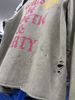 FK®️| ÁO LONG TEE WASH DÀI TAY COTTON IN KTS RÁCH UNISEX ST752