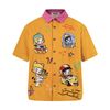 WES®️| ÁO SƠ MI NGẮN TAY THÊU HỌA TIẾT HOẠT HÌNH UNISEX C251