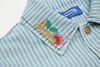 WES®️| ÁO KHOÁC DENIM CỔ BẺ THÊU HỌA TIẾT SUMMER RETRO UNISEX WES2026