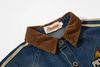 WES®️| ÁO KHOÁC SƠ MI DENIM HỌA TIẾT RETRO UNISEX WES2026
