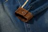 WES®️| ÁO KHOÁC SƠ MI DENIM HỌA TIẾT RETRO UNISEX WES2026