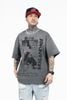 FG®️| ÁO THUN CỔ TRÒN NGẮN TAY IN HÌNH CÁCH ĐIỆU OVERSIZE FG F590