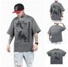 FG®️| ÁO THUN CỔ TRÒN NGẮN TAY IN HÌNH CÁCH ĐIỆU OVERSIZE FG F590