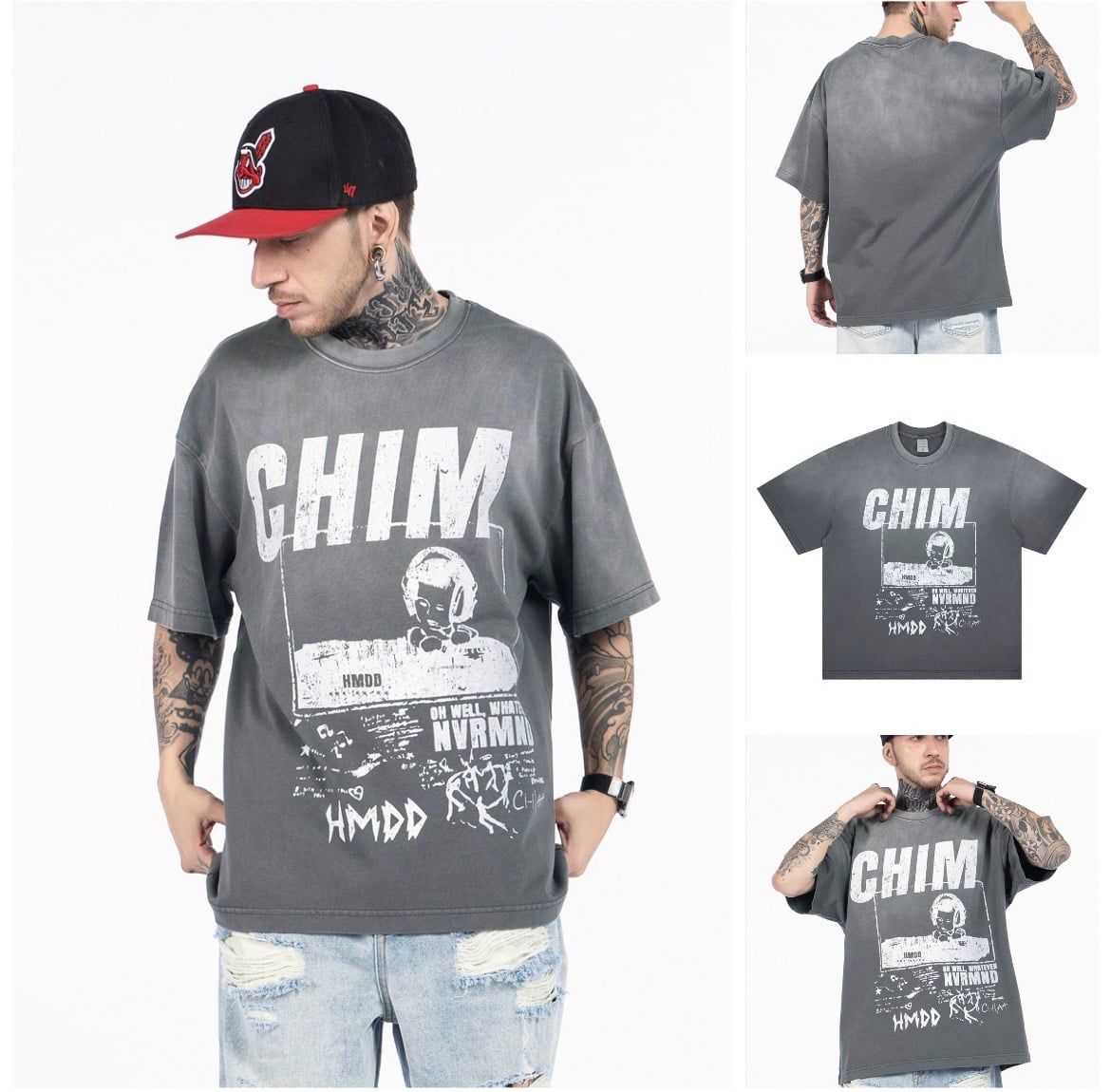 FG®️| ÁO THUN CỔ TRÒN NGẮN TAY IN HÌNH CÁCH ĐIỆU OVERSIZE FG F592