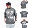 FG®️| ÁO THUN CỔ TRÒN NGẮN TAY IN HÌNH CÁCH ĐIỆU OVERSIZE FG F592