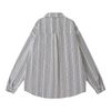 WES®️| ÁO SƠ MI DÀI TAY THÊU HỌA TIẾT HOẠT HÌNH UNISEX YH1089