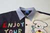 WES®️| ÁO SƠ MI DÀI TAY THÊU HỌA TIẾT HOẠT HÌNH UNISEX YH1139