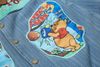 WES®️| ÁO KHOÁC DENIM CỔ BẺ DA THÊU HỌA TIẾT POOL RETRO UNISEX WES2026