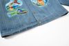 WES®️| ÁO KHOÁC DENIM CỔ BẺ DA THÊU HỌA TIẾT POOL RETRO UNISEX WES2026