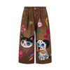 WES®️| QUẦN DENIM THÊU, VẼ HOẠT HÌNH RETRO WASH DÁNG RỘNG UNISEX K102 K104 K105