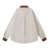WES®️| ÁO SƠ MI DÀI TAY THÊU HỌA TIẾT HOẠT HÌNH SHINCHAN UNISEX YH1135