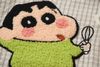 WES®️| ÁO SƠ MI DÀI TAY THÊU HỌA TIẾT HOẠT HÌNH SHINCHAN UNISEX YH1135