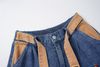 WES®️| QUẦN SHORT DENIM THÊU HOẠT HÌNH CAT DÁNG RỘNG UNISEX 6227