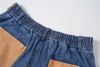 WES®️| QUẦN SHORT DENIM THÊU HOẠT HÌNH CAT DÁNG RỘNG UNISEX 6227