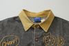 WES®️| ÁO SƠ MI JEAN DÀI TAY THÊU HỌA TIẾT HOẠT HÌNH UNISEX HY956