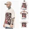 FG®️| ÁO THUN CỔ TRÒN NGẮN TAY IN HÌNH CÁCH ĐIỆU OVERSIZE FG ZB096