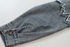 WES®️| ÁO SƠ MI JEAN DÀI TAY THÊU HỌA TIẾT HOẠT HÌNH UNISEX HY1002