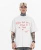 FG®️| ÁO THUN CỔ TRÒN NGẮN TAY IN HÌNH CHỮ OVERSIZE FG F184