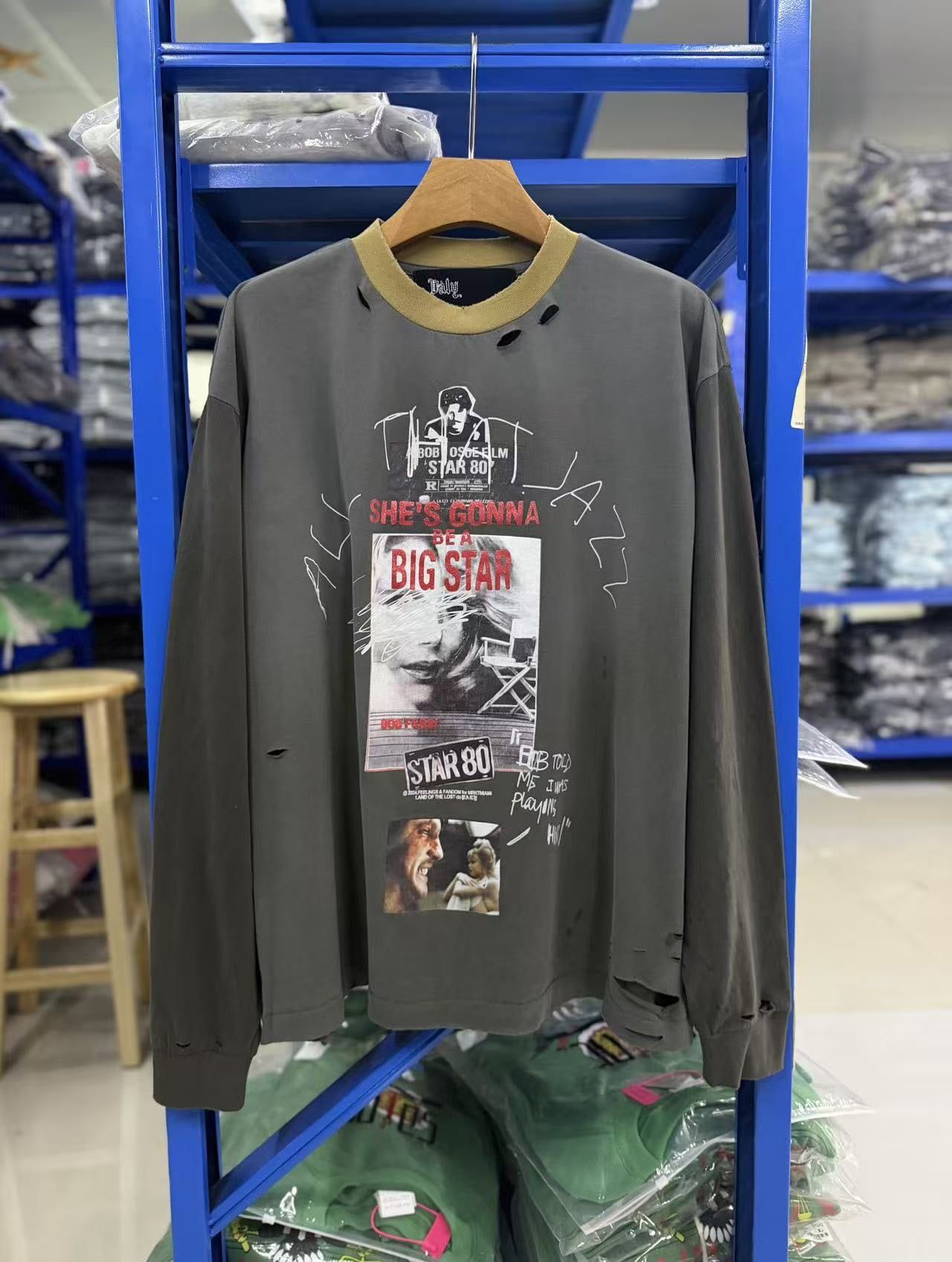 FK®️| ÁO LONG TEE DÀI TAY COTTON LÀM RÁCH IN KTS UNISEX PH3967
