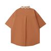 WES®️| ÁO SƠ MI NGẮN TAY THÊU HỌA TIẾT HOẠT HÌNH  UNISEX YH995