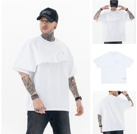 FG®️| ÁO THUN CỔ TRÒN TAY LỠ OVERSIZE FG F091