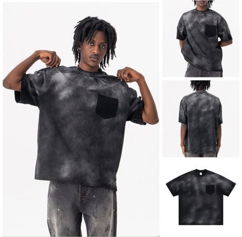 FG®️| ÁO THUN CỔ TRÒN NGẮN TAY WASH MÀU ĐẸP OVERSIZE FG F425