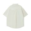 WES®️| ÁO SƠ MI NGẮN TAY THÊU HỌA TIẾT HOẠT HÌNH UNISEX HY243
