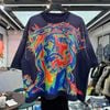 FK®️| ÁO THUN NGẮN TAY CỔ TRÒN COTTON IN HÌNH KTS ĐÍNH ĐÁ FK27