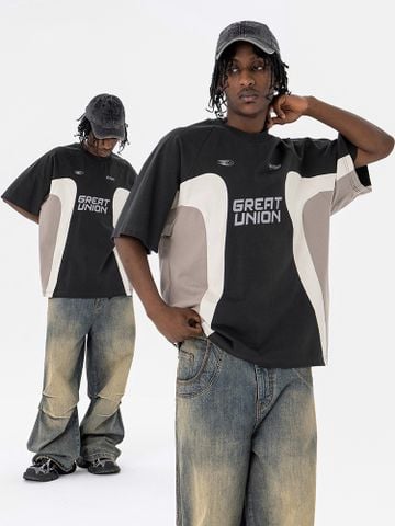 FG®️| ÁO THUN CỔ TRÒN TAY LỠ  CÁCH ĐIỆU OVERSIZE FG F395