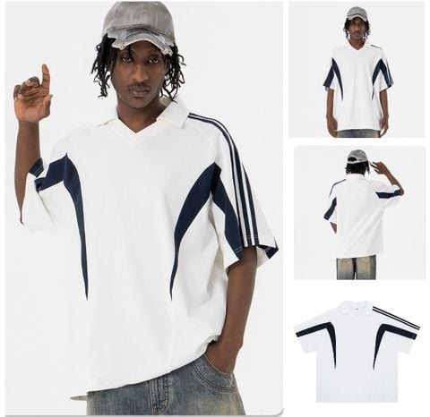 FG®️| ÁO THUN CỔ CHỮ V NGẮN TAY  FG F397