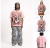 FK®️| ÁO THUN NGẮN TAY CỔ TRÒN COTTON IN HÌNH KTS ĐÍNH ĐÁ FK06