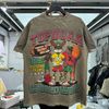 FK®️| ÁO THUN NGẮN TAY CỔ TRÒN COTTON IN HÌNH KTS ĐÍNH ĐÁ FK15