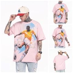 FK®️| ÁO THUN NGẮN TAY CỔ TRÒN COTTON IN HÌNH KTS  FK17