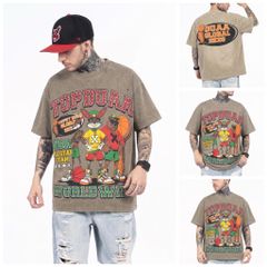 FK®️| ÁO THUN NGẮN TAY CỔ TRÒN COTTON IN HÌNH KTS ĐÍNH ĐÁ FK15