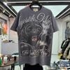 FK®️| ÁO THUN NGẮN TAY CỔ TRÒN COTTON IN HÌNH KTS ĐÍNH ĐÁ FK19