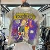 FK®️| ÁO THUN NGẮN TAY CỔ TRÒN COTTON IN HÌNH KTS ĐÍNH ĐÁ FK22
