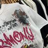 FK®️| ÁO THUN NGẮN TAY CỔ TRÒN COTTON IN HÌNH KTS ĐÍNH ĐÁ FK16