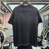 FK®️| ÁO THUN NGẮN TAY CỔ TRÒN COTTON IN HÌNH KTS ĐÍNH ĐÁ FK26