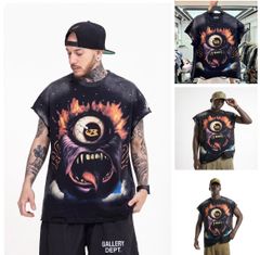 FK®️| ÁO THUN NGẮN TAY CỔ TRÒN COTTON IN HÌNH KTS ĐÍNH ĐÁ FK23