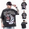 FK®️| ÁO THUN NGẮN TAY CỔ TRÒN COTTON IN HÌNH KTS ĐÍNH ĐÁ FK31