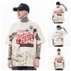 FK®️| ÁO THUN NGẮN TAY CỔ TRÒN COTTON IN HÌNH KTS ĐÍNH ĐÁ FK29