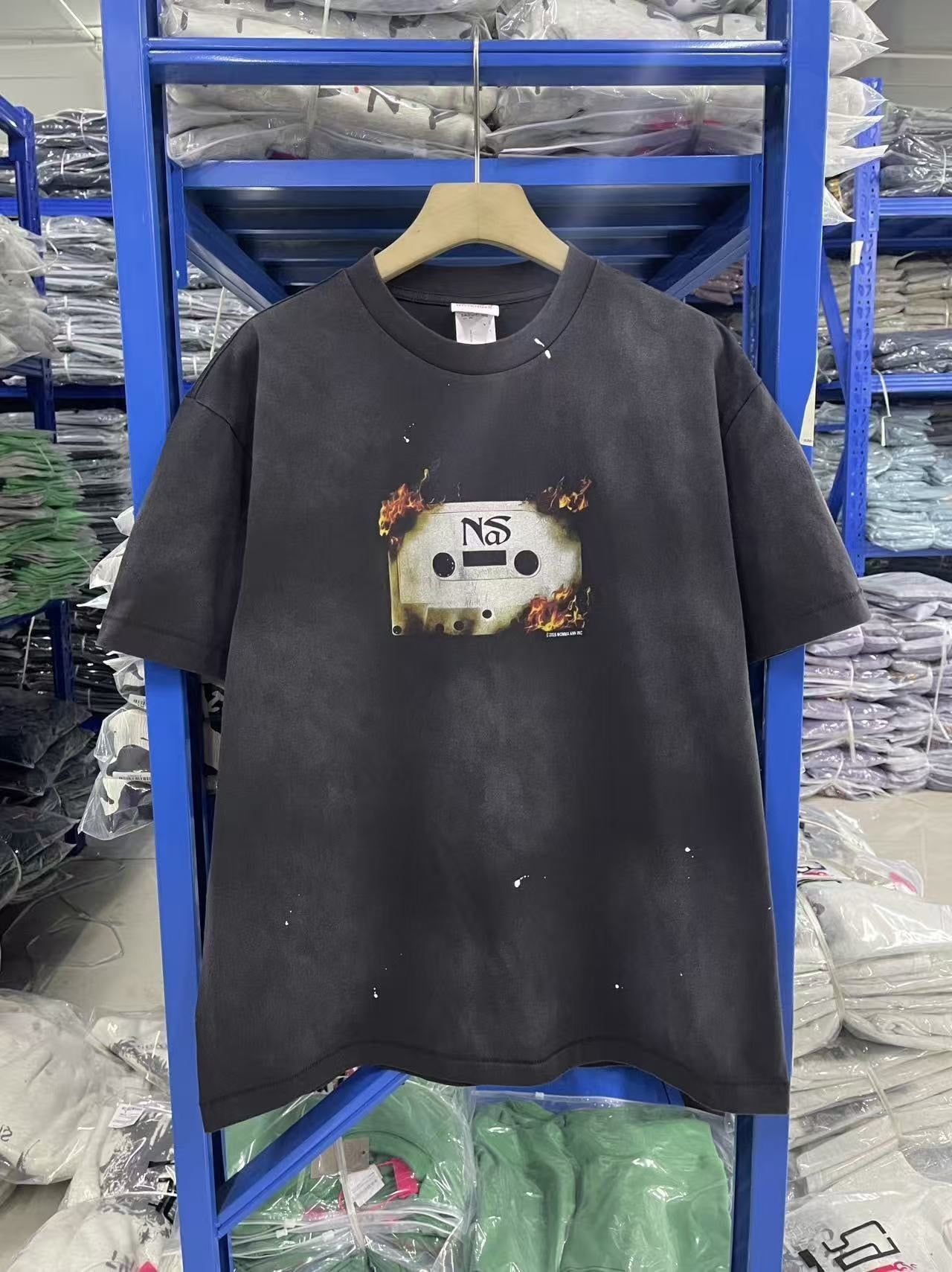 FK®️| ÁO THUN NGẮN TAY CỔ TRÒN COTTON IN HÌNH KTS ST1103