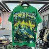 FK®️| ÁO THUN NGẮN TAY CỔ TRÒN COTTON IN HÌNH KTS RÁCH ĐÍNH ĐÁ DUAA FK33